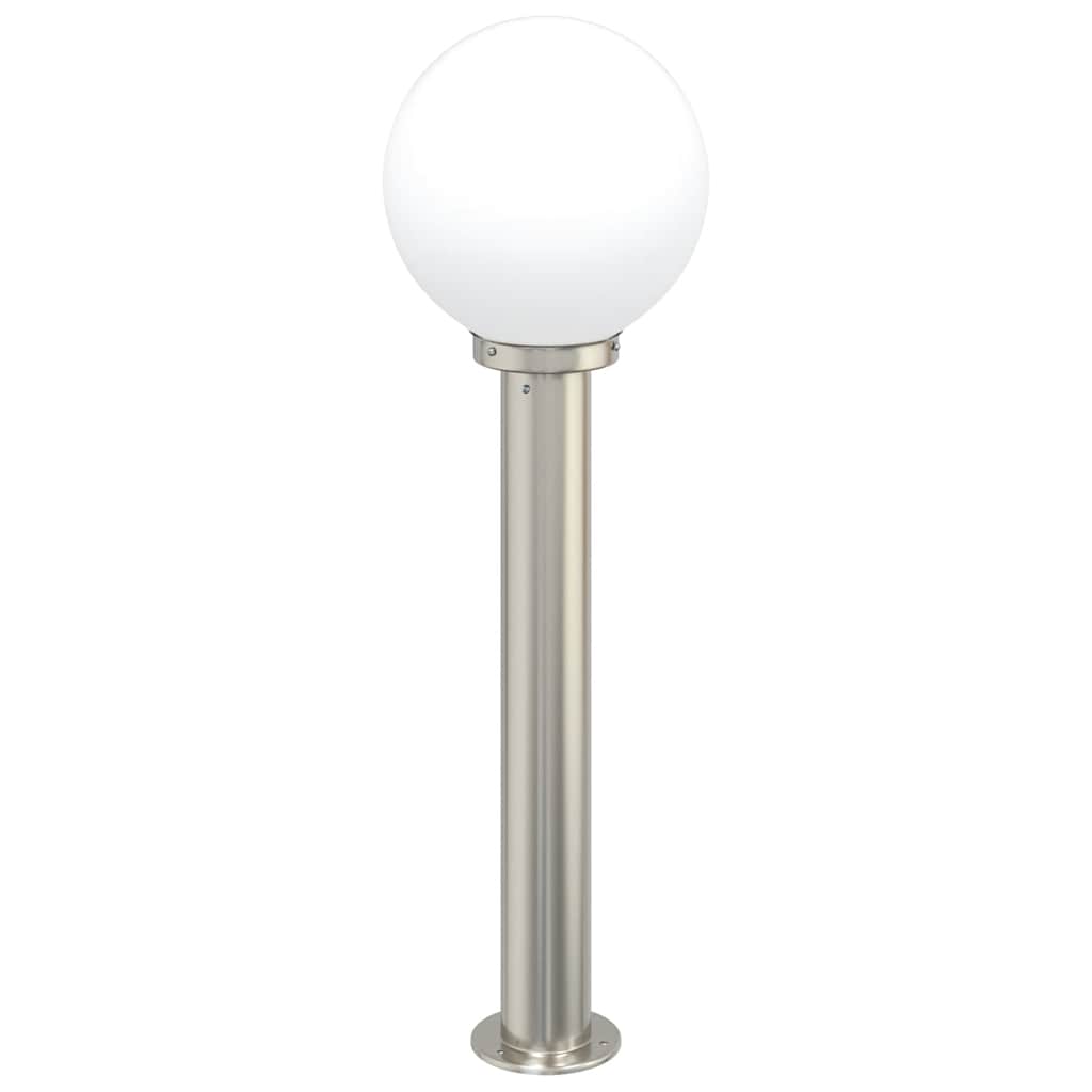 Balizas De Iluminación, 3 Unidades, 80 Cm, Acero Inoxidable, Ip44