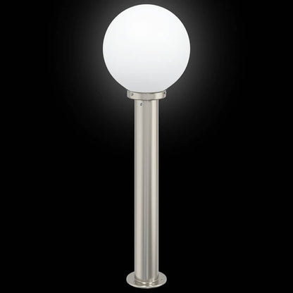 Balizas De Iluminación, 3 Unidades, 80 Cm, Acero Inoxidable, Ip44