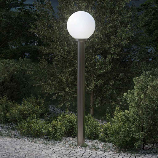 Baliza De Luz De 120 Cm, Acero Inoxidable, Ip44