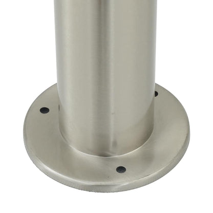 Balizas De Iluminación, 3 Unidades, 120 Cm, Acero Inoxidable, Ip44