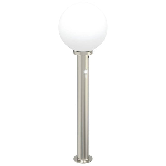 Baliza Luminosa Con Sensor De 80 Cm, Acero Inoxidable, Ip44