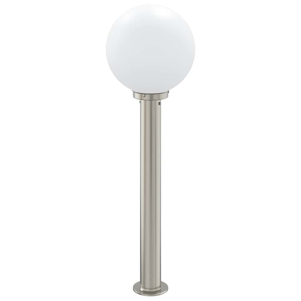 Baliza Luminosa Con Sensor De 80 Cm, Acero Inoxidable, Ip44
