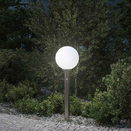Baliza Luminosa Con Sensor De 80 Cm, Acero Inoxidable, Ip44