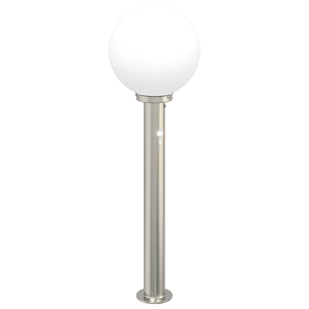 Balizas Luminosas Con Sensor, 3 Unidades, 80 Cm, Acero Inoxidable, Ip44