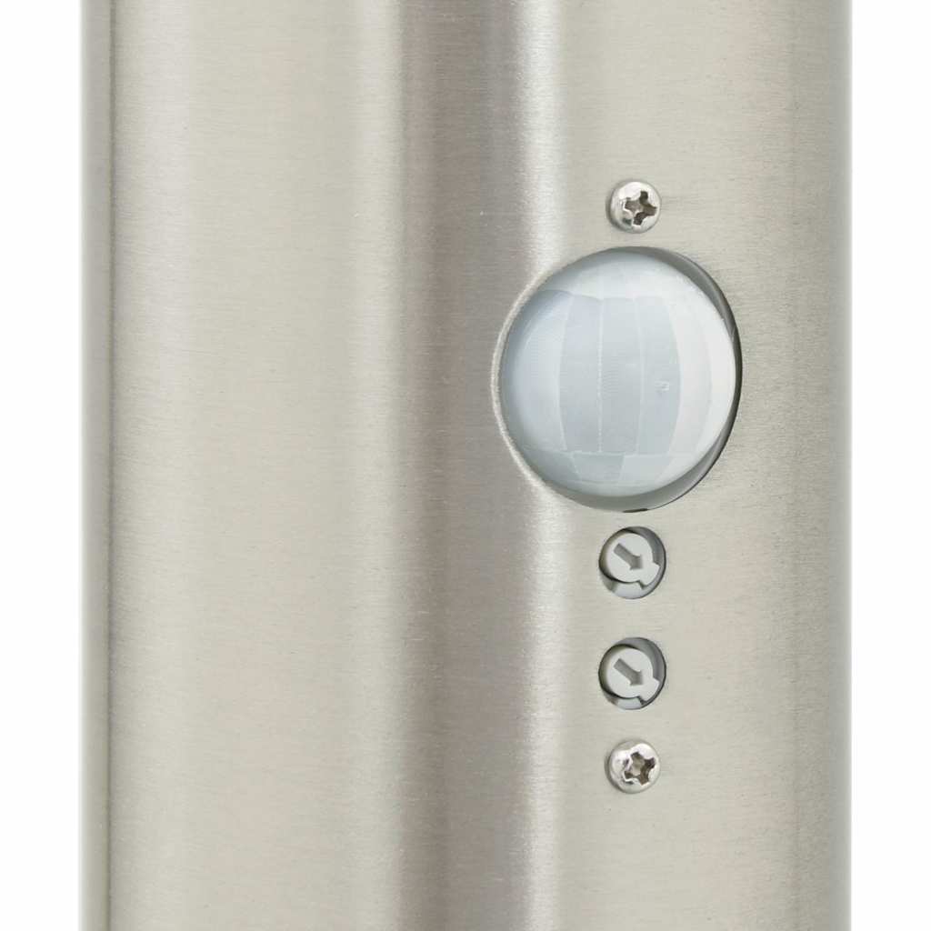 Balizas Luminosas Con Sensor, 3 Unidades, 80 Cm, Acero Inoxidable, Ip44