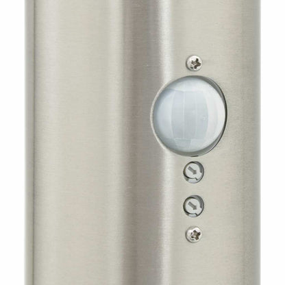 Balizas Luminosas Con Sensor, 3 Unidades, 80 Cm, Acero Inoxidable, Ip44