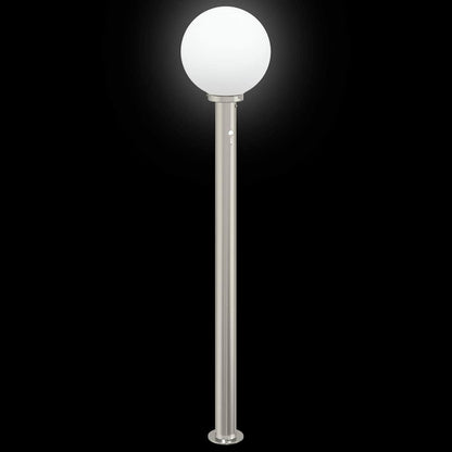 Balizas Luminosas Con Sensor, 3 Unidades, 120 Cm, Acero Inoxidable, Ip44
