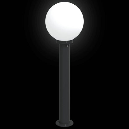 Baliza De Luz De 80 Cm, Color Negro, Ip44