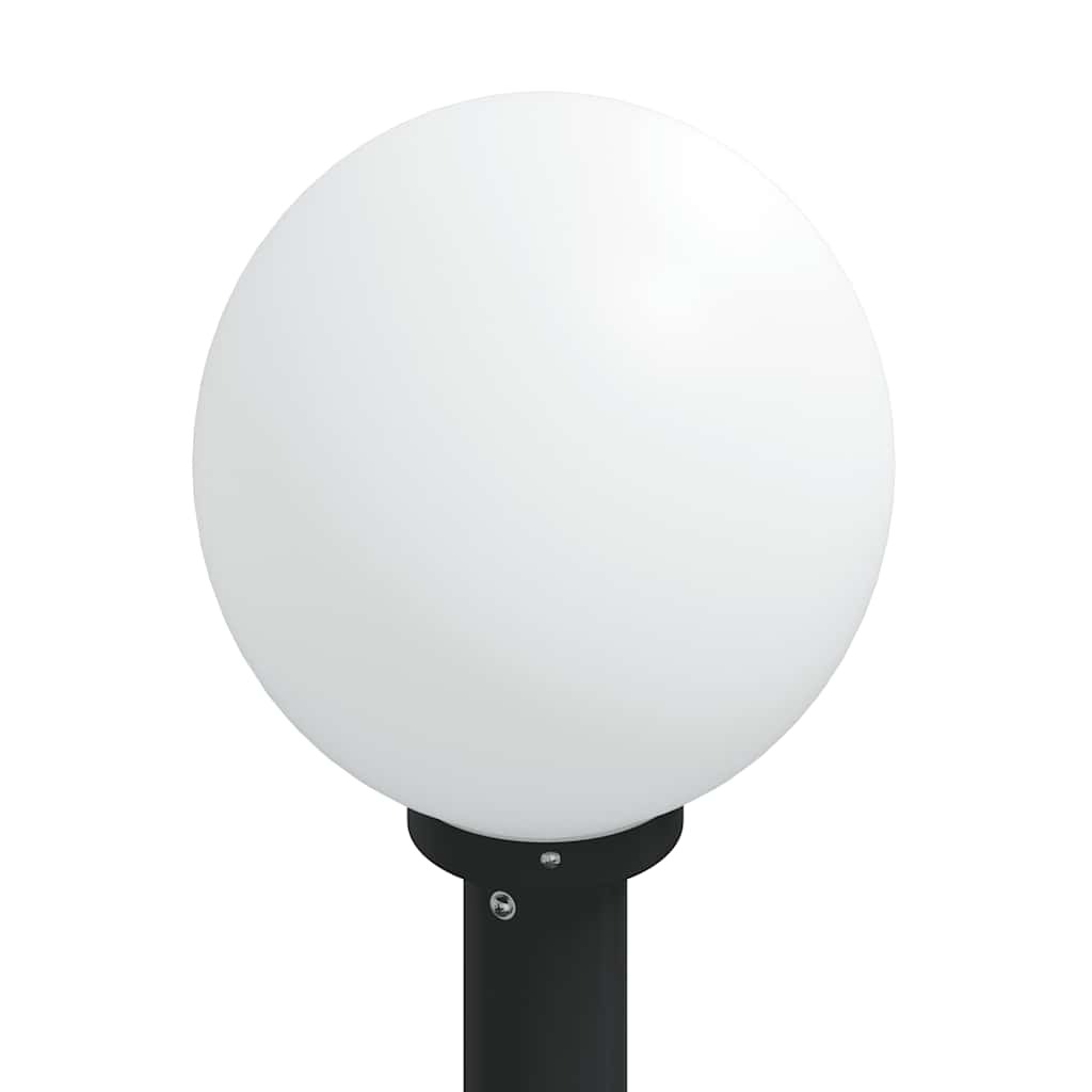 Baliza De Luz De 80 Cm, Color Negro, Ip44