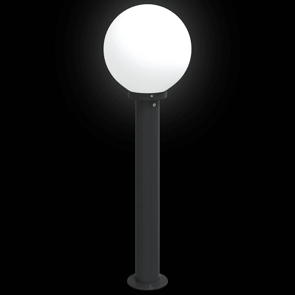 Balizas De Luz, 3 Unidades, 80 Cm, Color Negro, Ip44