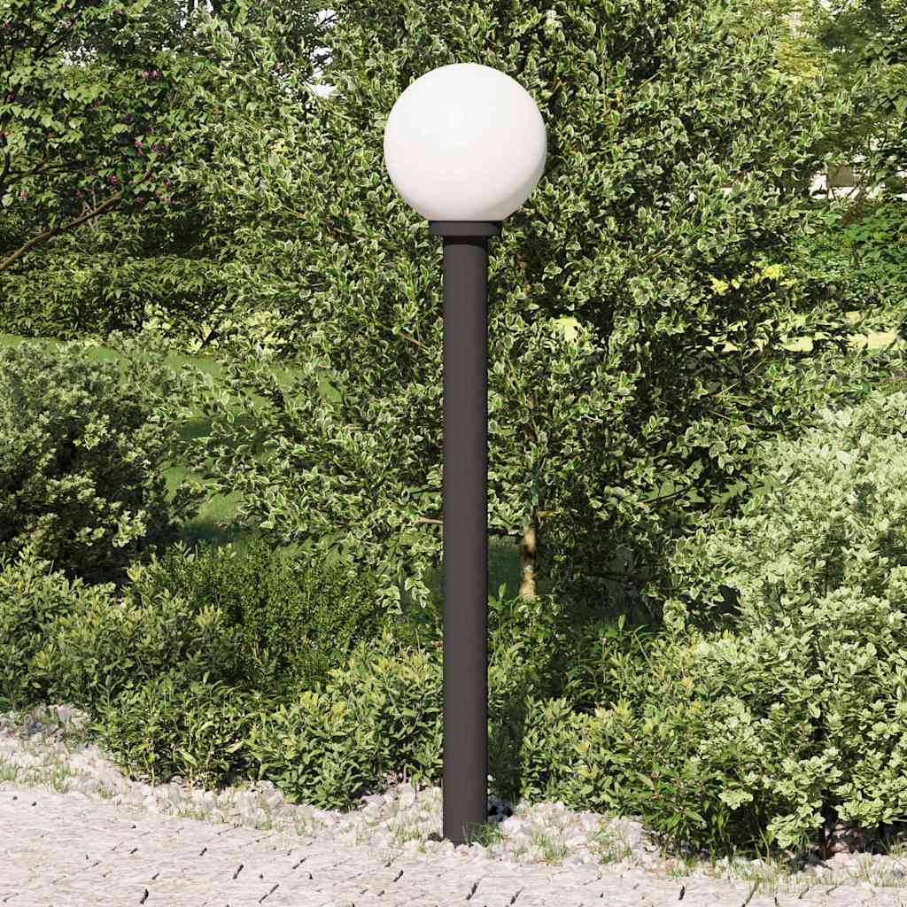 Baliza De Luz De 120 Cm, Color Negro, Ip44