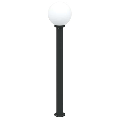 Baliza De Luz De 120 Cm, Color Negro, Ip44