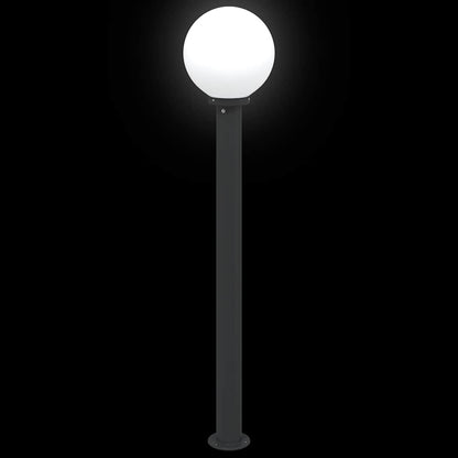 Balizas De Luz, 3 Unidades, 120 Cm, Color Negro, Ip44