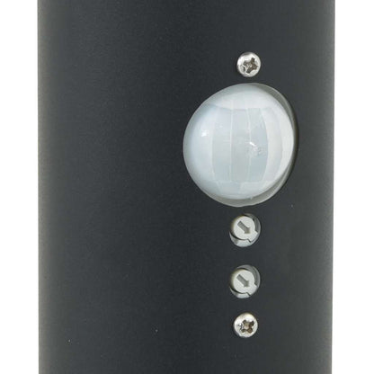 Baliza Luminosa Con Sensor De 80 Cm, Color Negro, Ip44