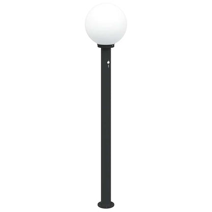 Baliza Luminosa Con Sensor De 120 Cm, Color Negro, Ip44
