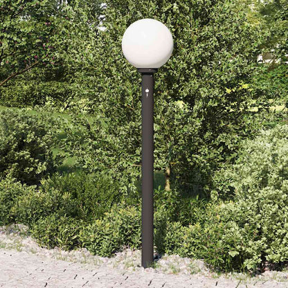 Baliza Luminosa Con Sensor De 120 Cm, Color Negro, Ip44