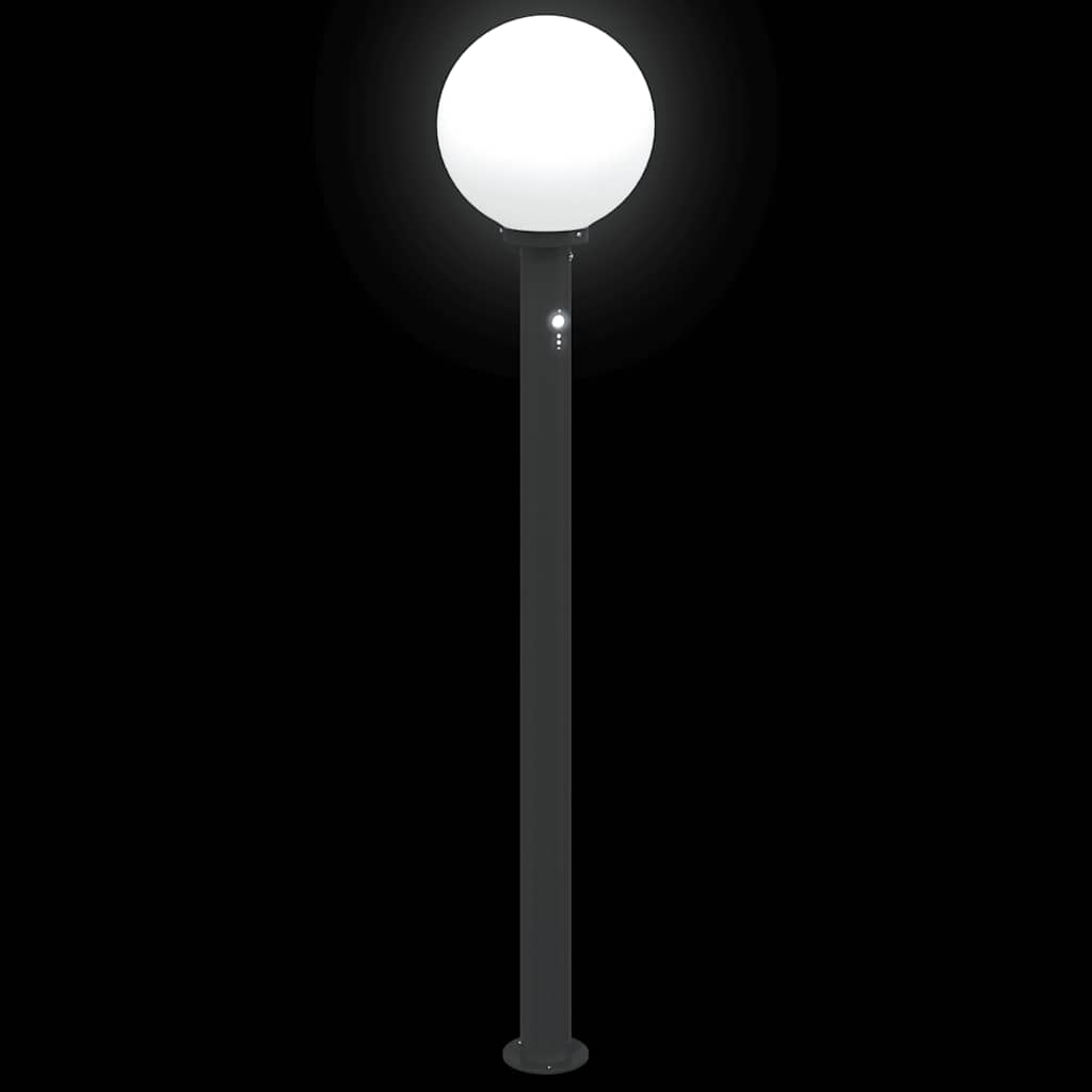 Balizas Luminosas Con Sensor, 3 Unidades, 120 Cm, Color Negro, Ip44