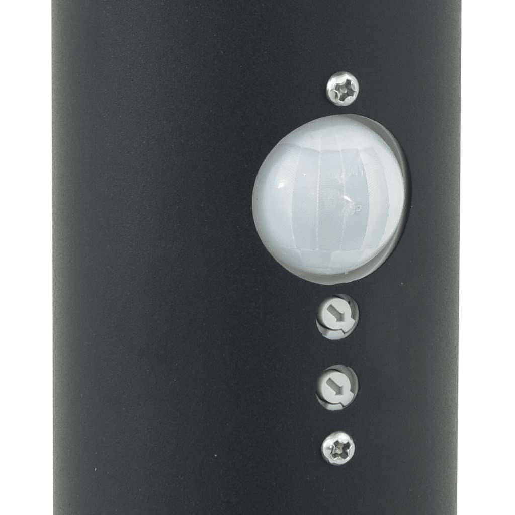 Balizas Luminosas Con Sensor, 3 Unidades, 120 Cm, Color Negro, Ip44