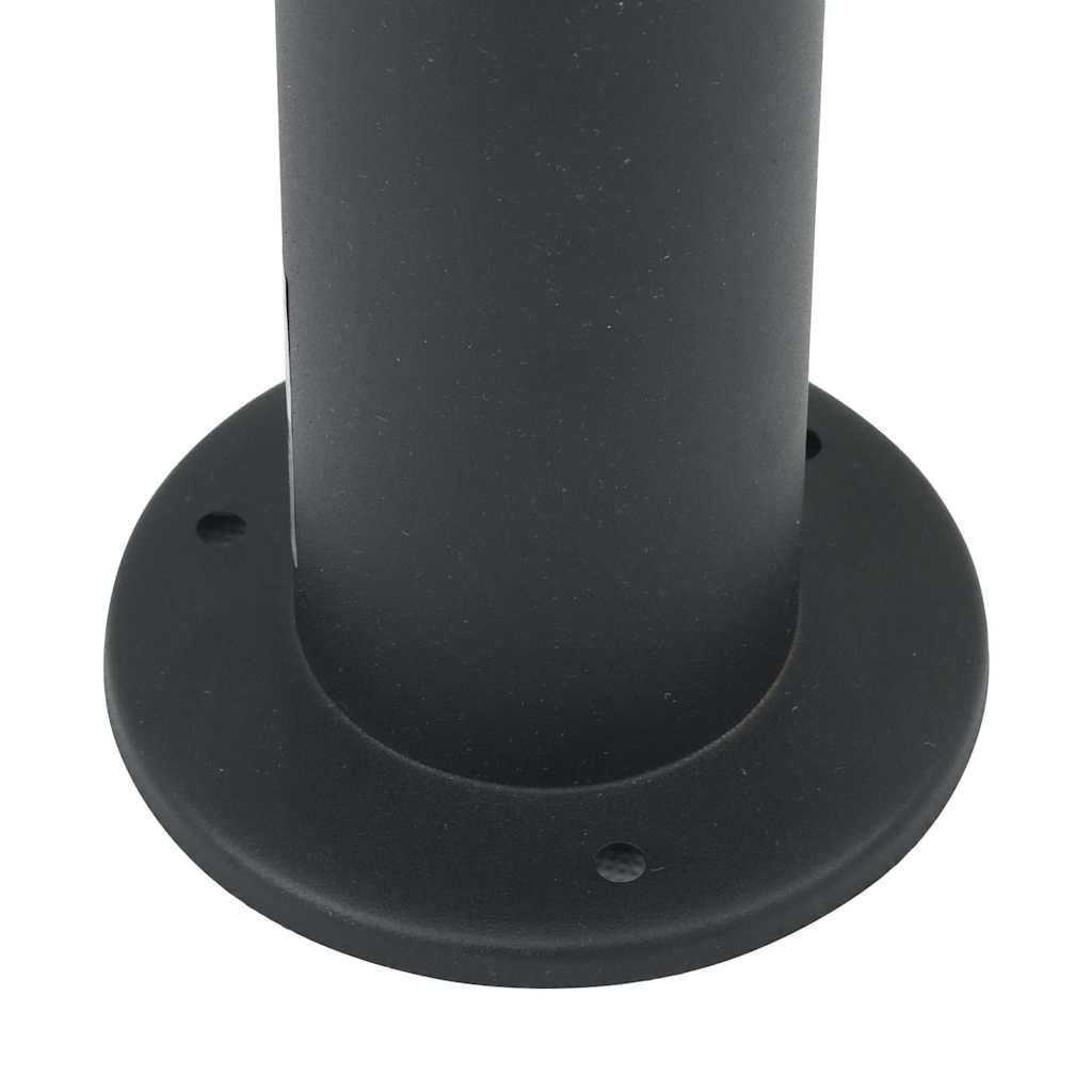 Balizas De Luz Con Toma De Corriente, 3 Unidades, 80 Cm, Color Negro, Ip44