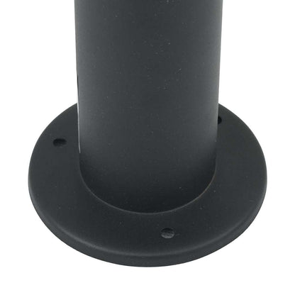 Balizas De Luz Con Toma De Corriente, 3 Unidades, 80 Cm, Color Negro, Ip44