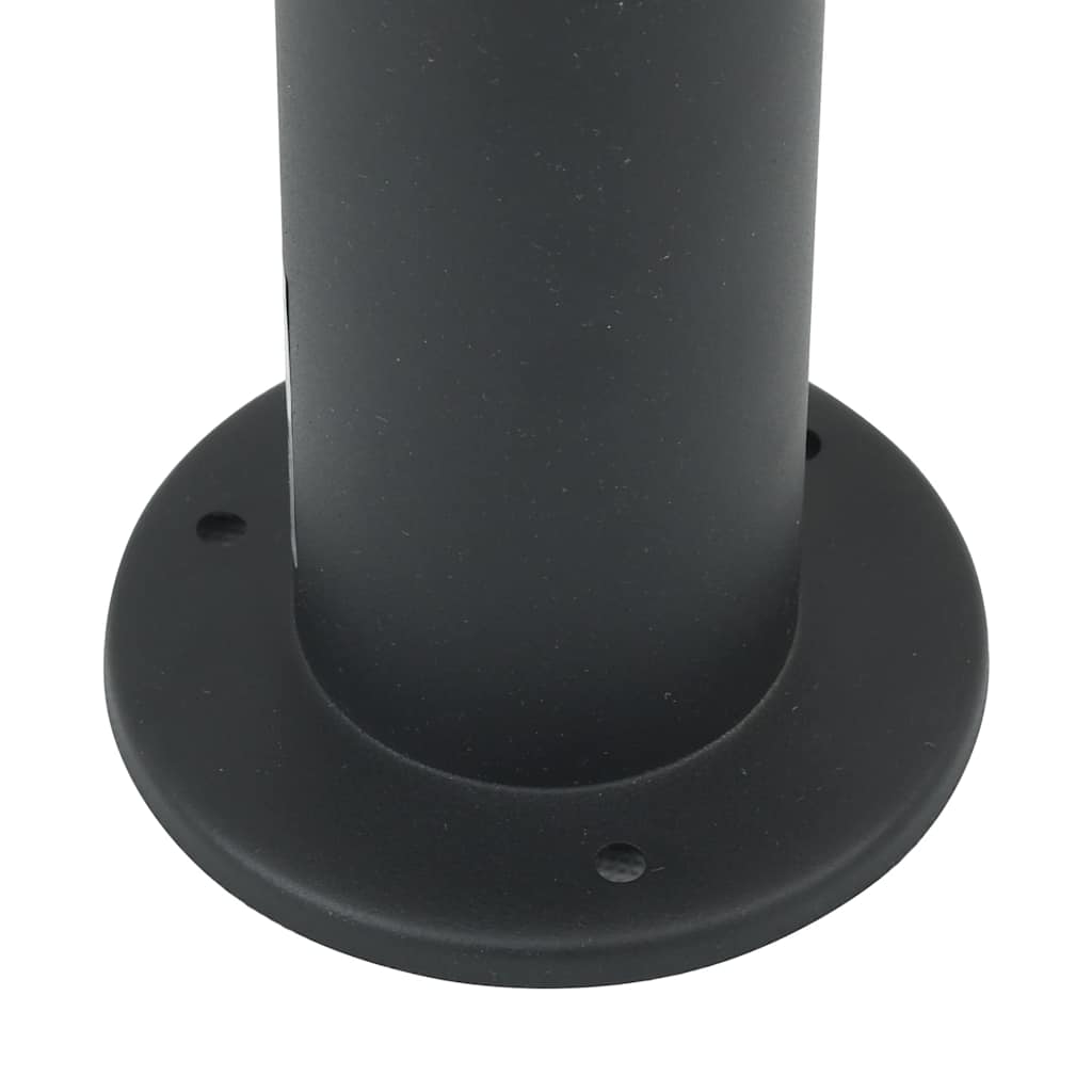 Balizas De Luz Con Toma De Corriente, 3 Unidades, 120 Cm, Color Negro, Ip44