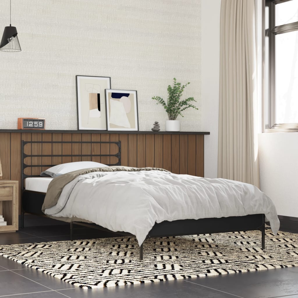 Estructura Cama Madera Ingeniería Metal