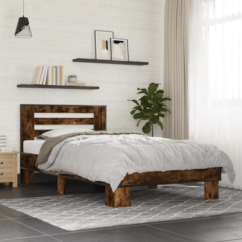 Estructura Cama Madera Ingeniería Metal