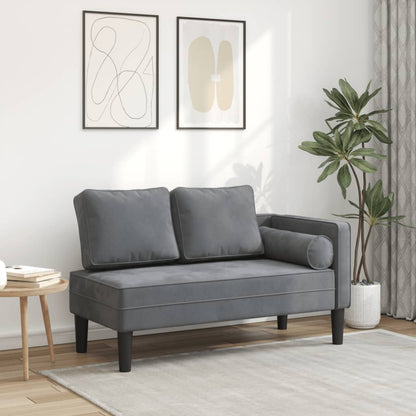 Sofá Diván Con Cojines Terciopelo Rojo Tinto
