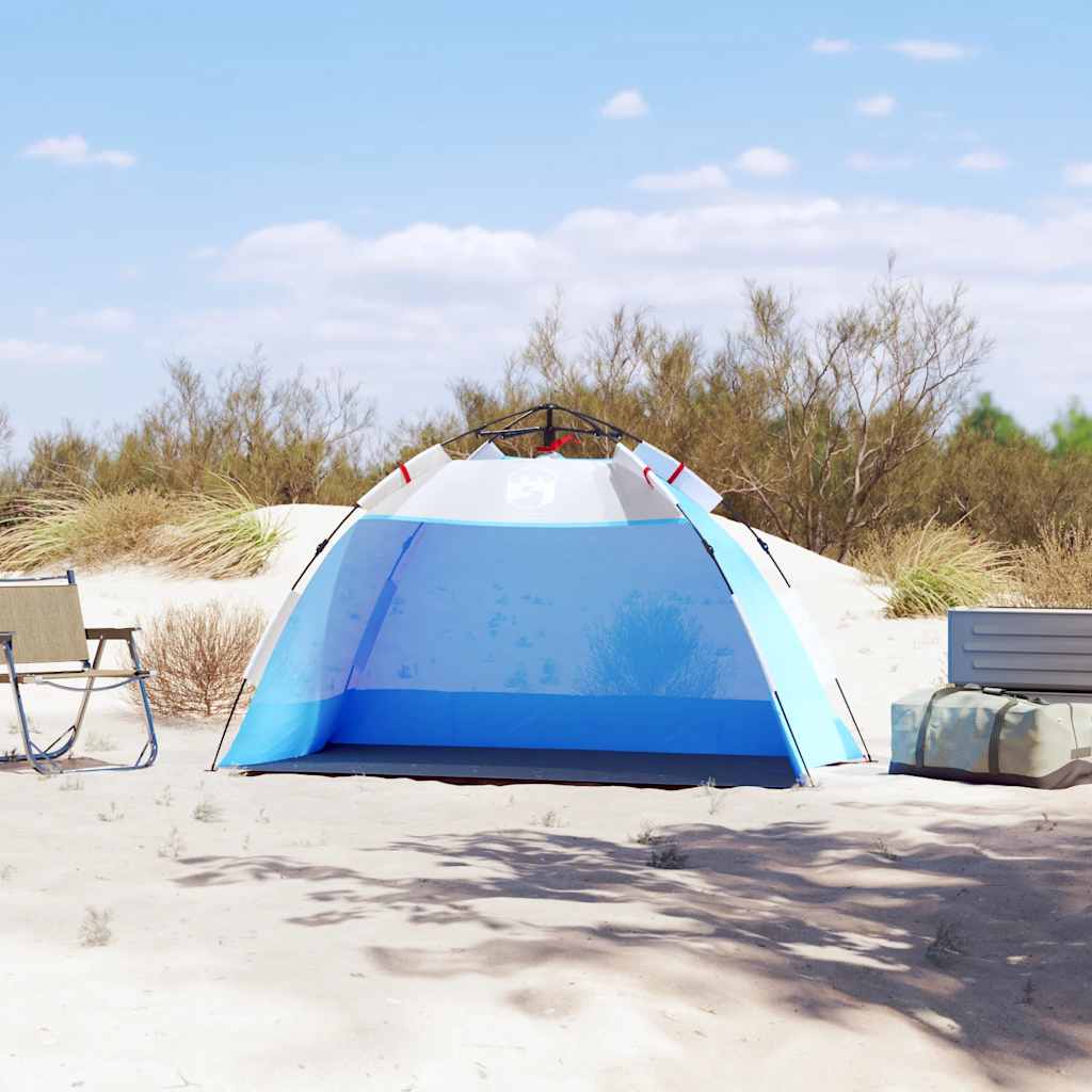 Tienda De Playa 2 Personas Impermeable Apertura Rápida