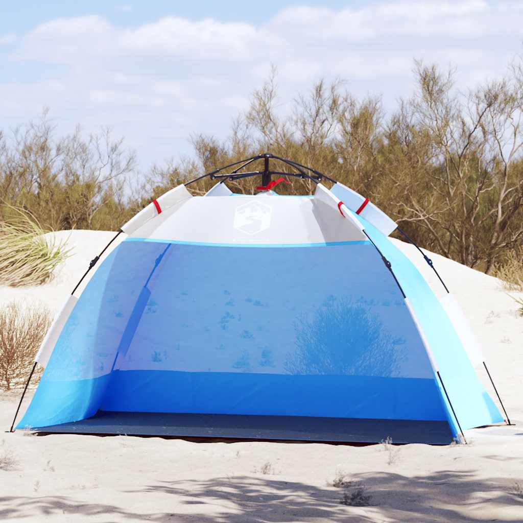 Tienda De Playa 2 Personas Impermeable Apertura Rápida