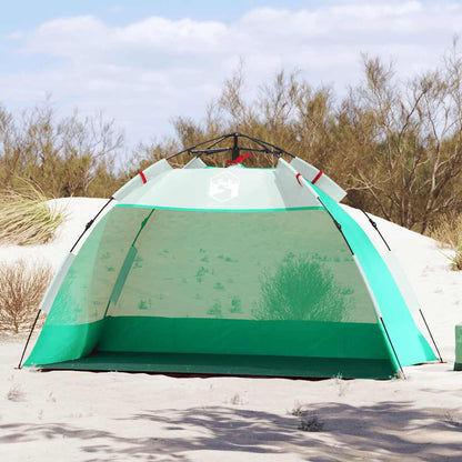Tienda De Playa 2 Personas Impermeable Apertura Rápida