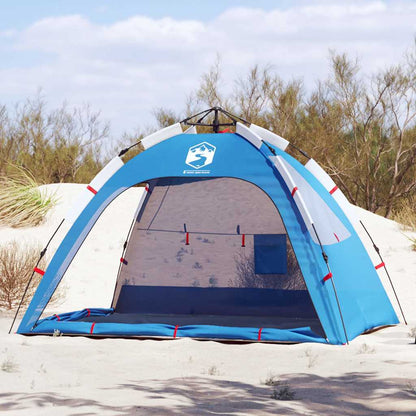 Tienda De Playa 2 Personas Impermeable Apertura Rápida