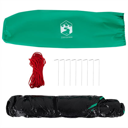 Tienda De Playa 3 Personas Impermeable Apertura Rápida Verde