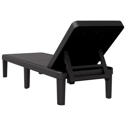 Tumbona Ajustable En 4 Alturas Polipropileno 155,5X57X28 Cm