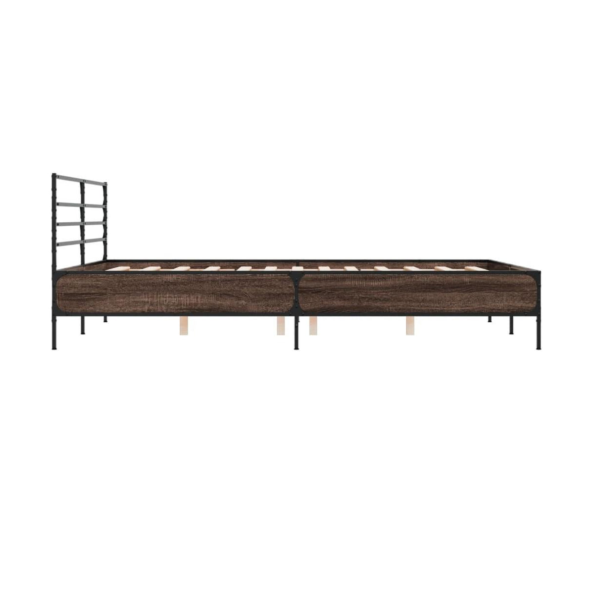 Estructura Cama Madera Ingeniería Metal