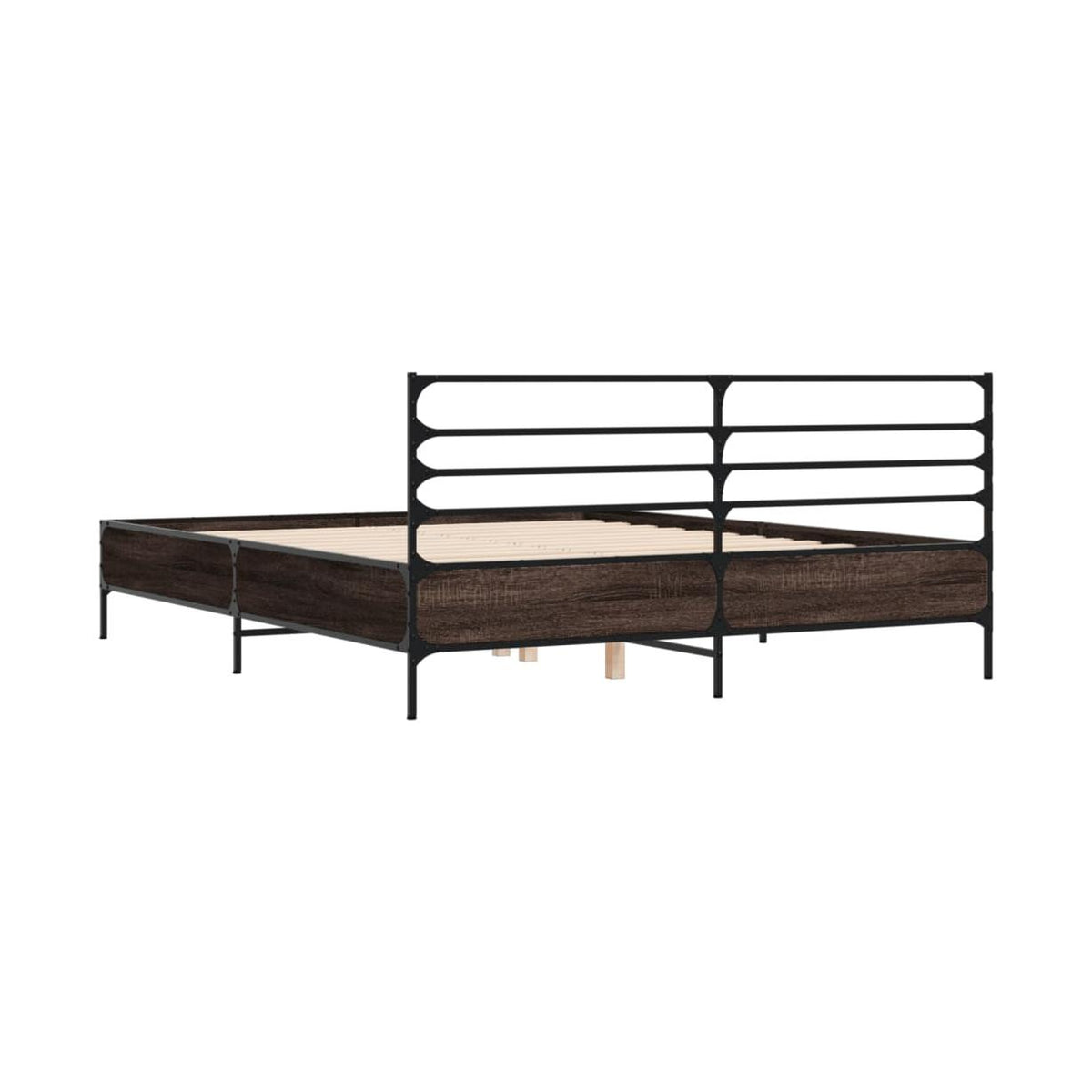 Estructura Cama Madera Ingeniería Metal