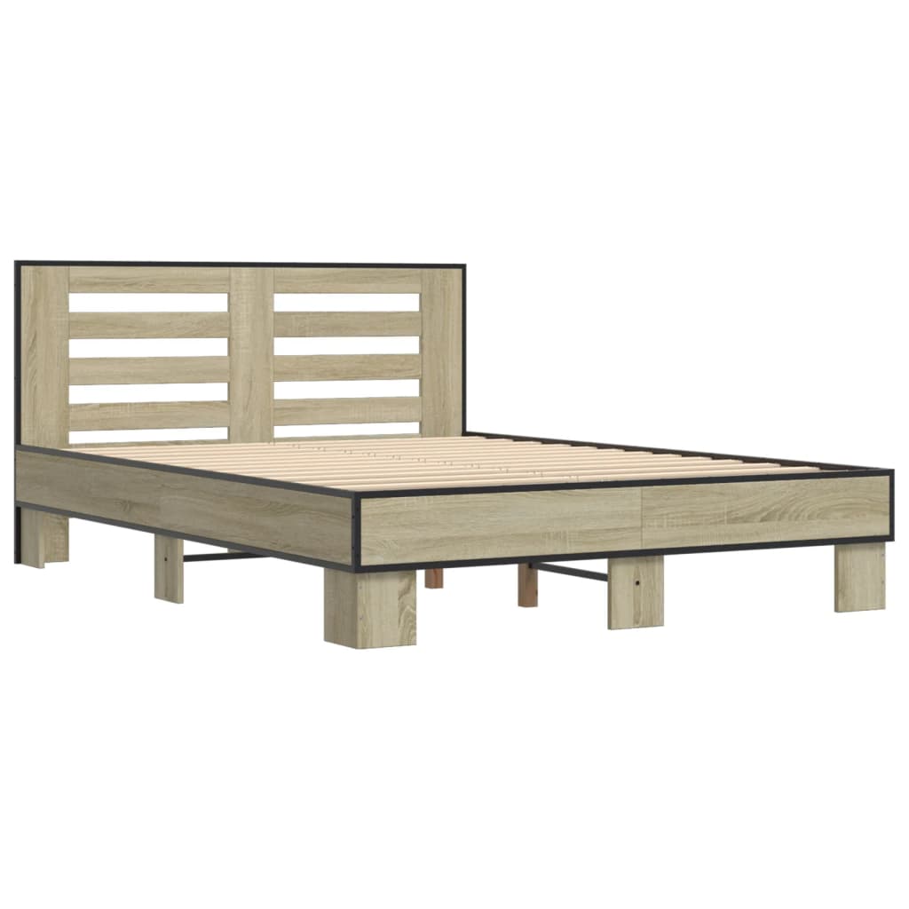 Estructura Cama Madera Ingeniería Metal