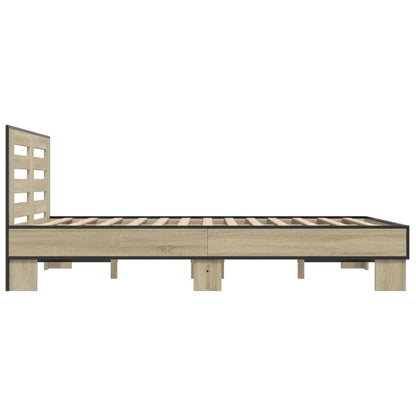 Estructura Cama Madera Ingeniería Metal