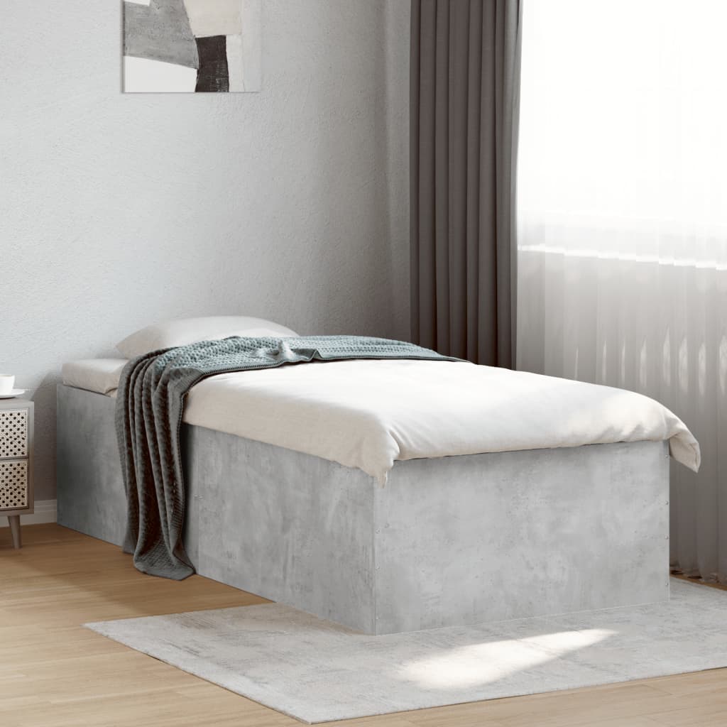 Estructura De Cama Madera De Ingeniería 100X200Cm