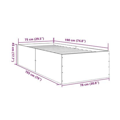 Estructura De Cama Madera De Ingeniería