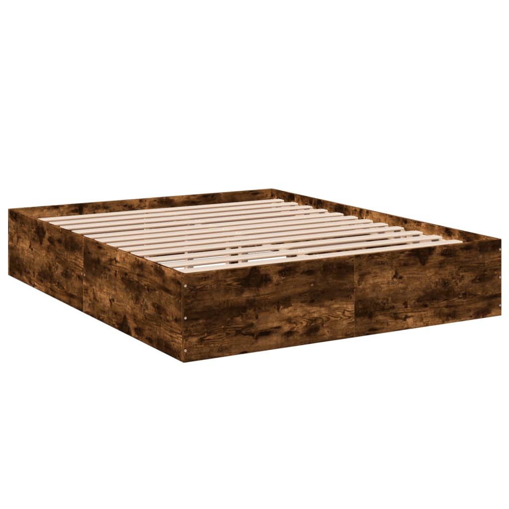 Estructura De Cama Madera De Ingeniería 150X200Cm