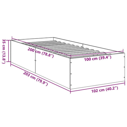 Estructura De Cama Madera De Ingeniería