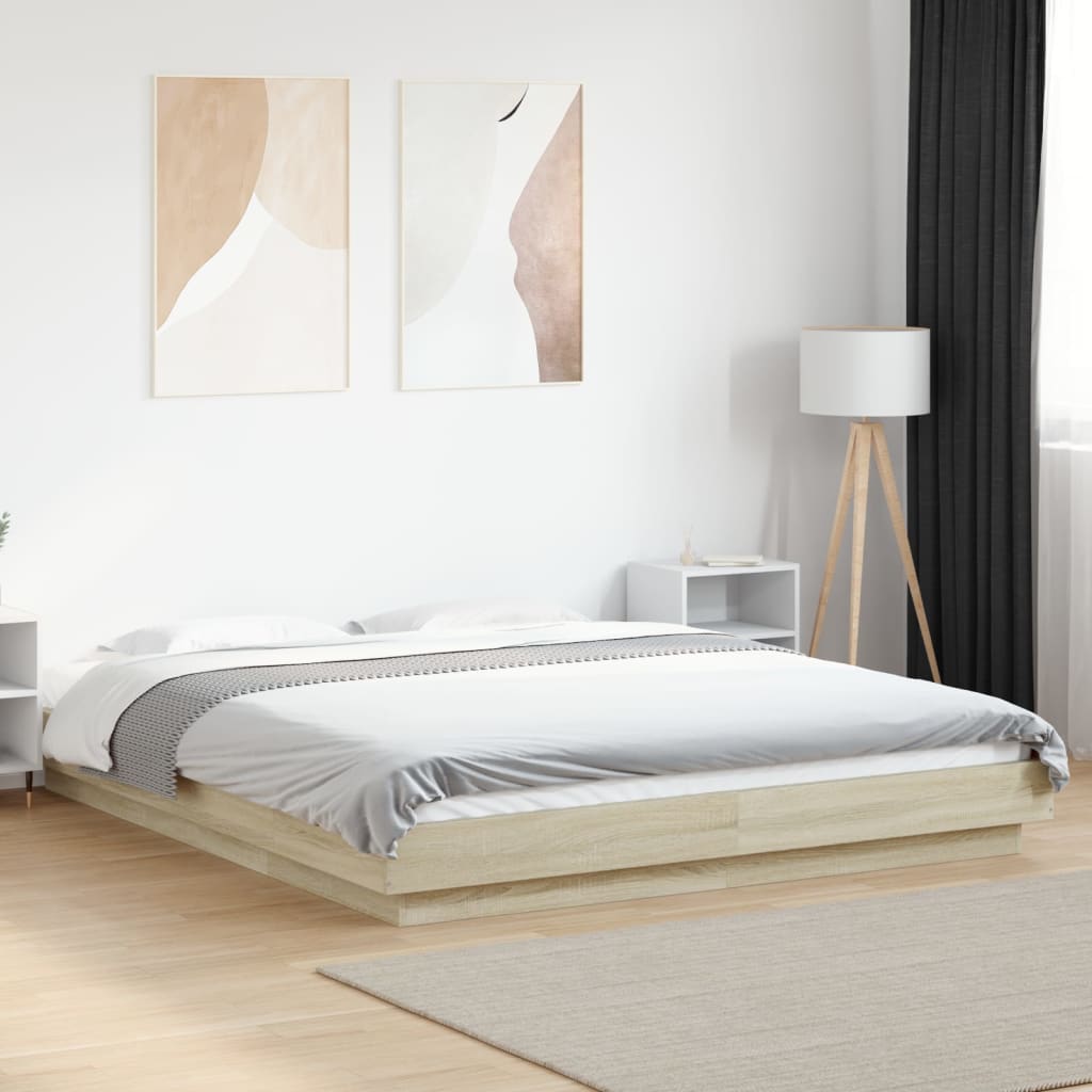 Estructura De Cama Madera De Ingeniería