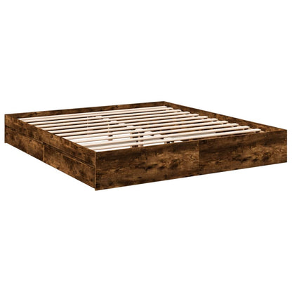 Cama Con Cajones Madera De Ingeniería