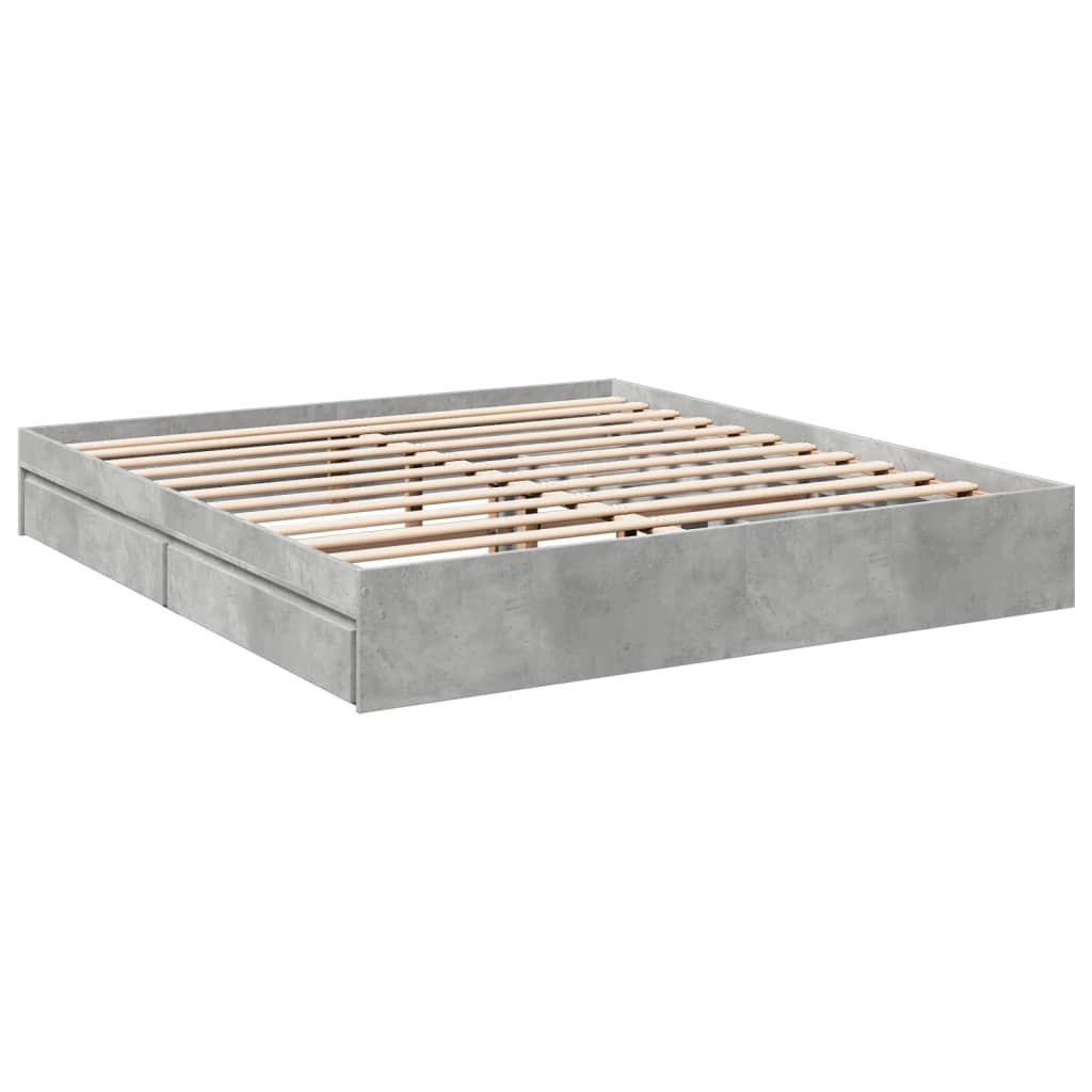 Cama Con Cajones Madera Ingeniería