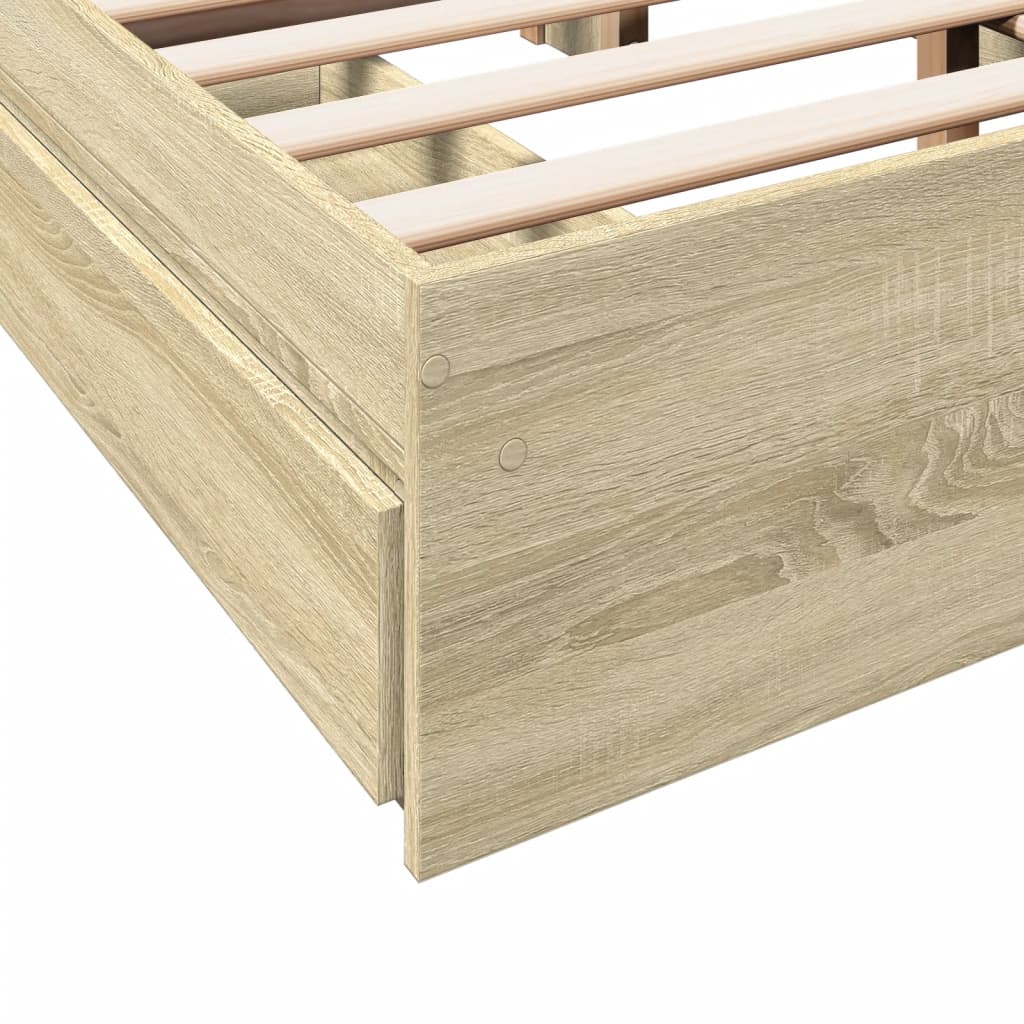 Cama Con Cajones Madera Ingeniería