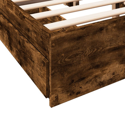Cama Con Cajones Madera De Ingeniería