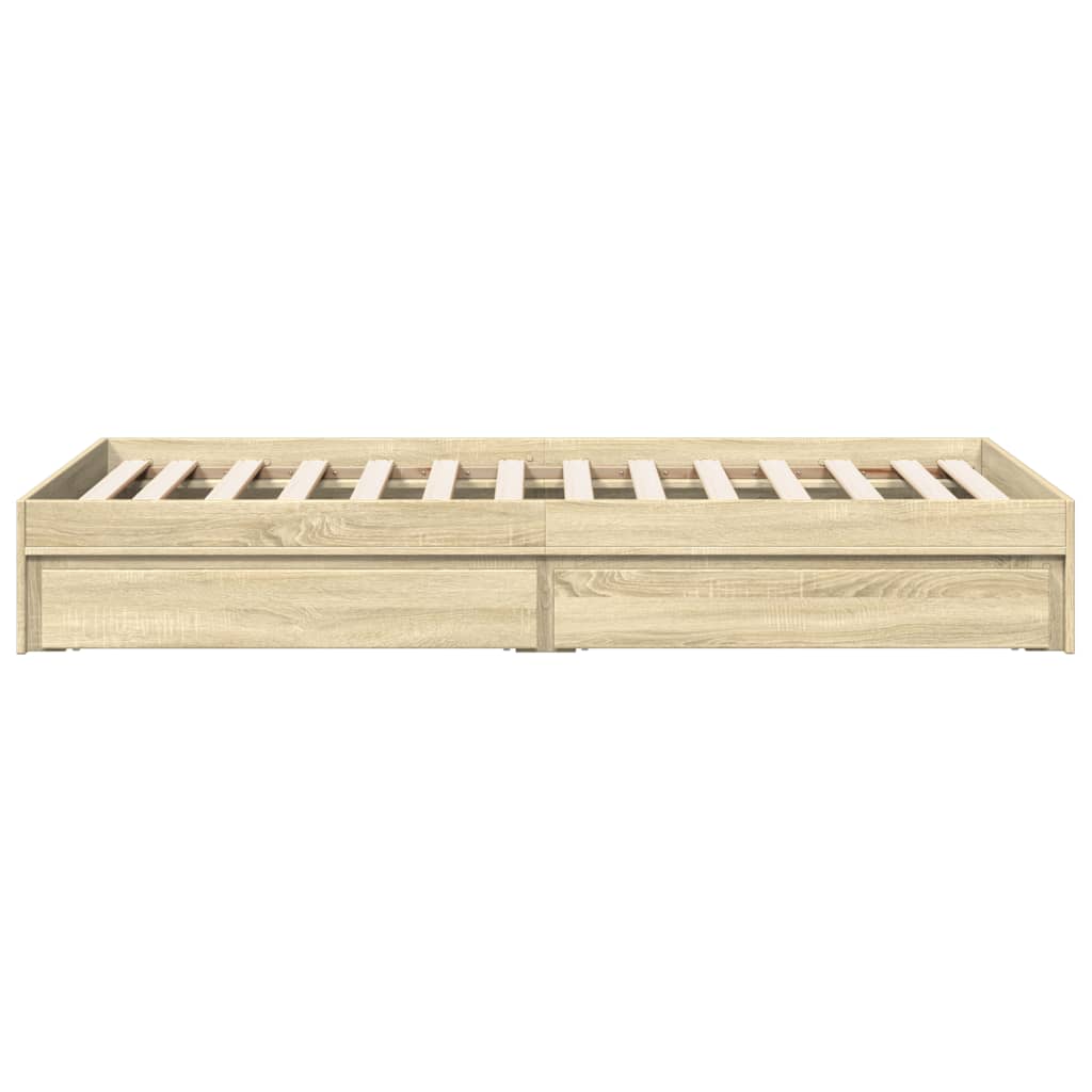 Cama Con Cajones Madera Ingeniería