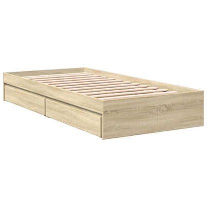 Cama Con Cajones Madera Ingeniería