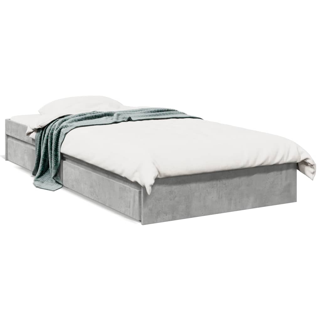 Cama Con Cajones Madera Ingeniería